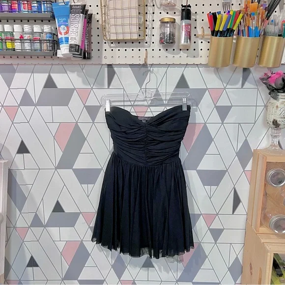 STRAPLESS LITTLE BLACK DRESS STRAPLESS LITTLE BLACK DRESS